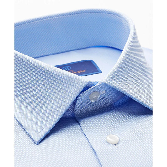 David Donahue Dress Shirt - Royal Oxford (2 Colors) (Regular Fit)