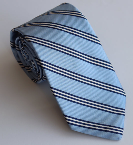 R. Hanauer Tie - Brooks Stripe (3 Colors)