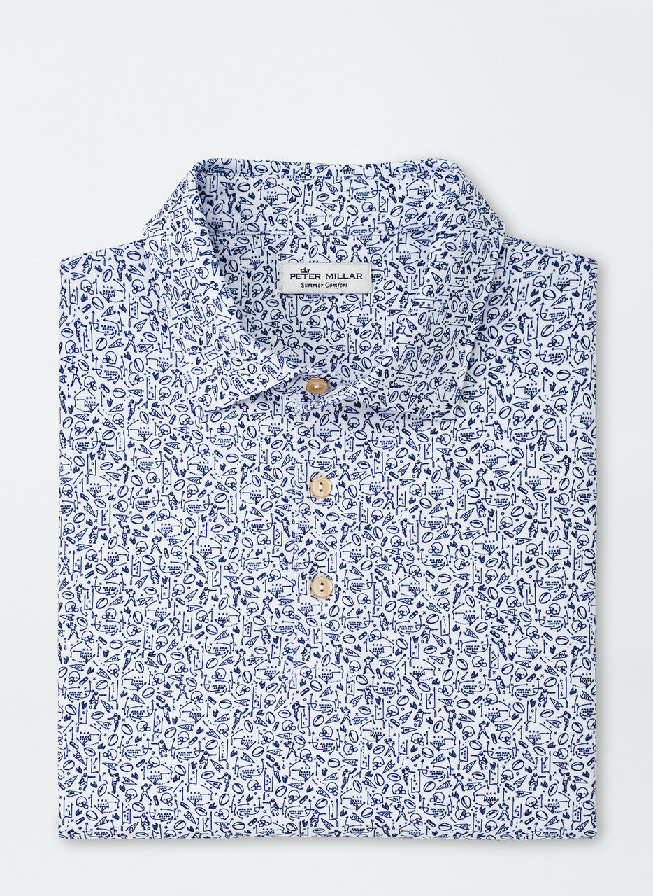 Peter Millar Gameday Performance Jersey Polo (3 Colors)