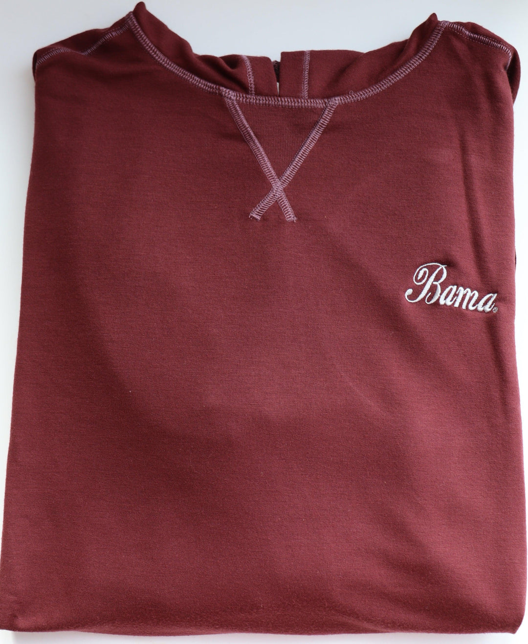 Toes On The Nose Schooner Hoodie- Merlot (Bama Script)