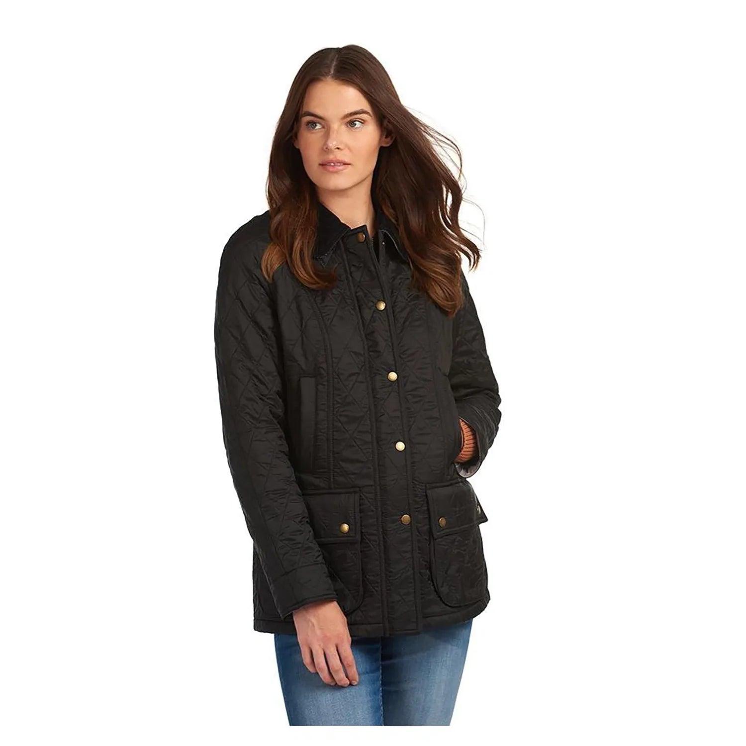 Women's barbour top beadnell polarquilt