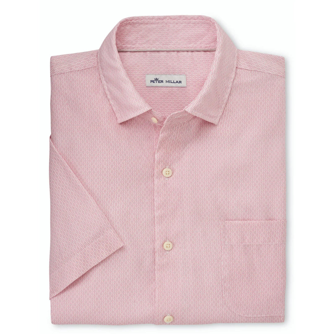 Peter Millar Monroe Short-Sleeve Button Down