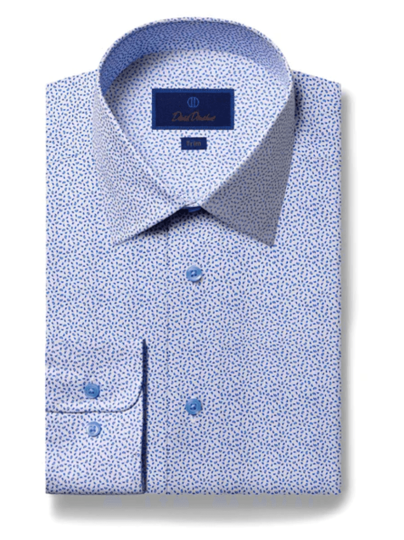 David donahue white dress shirt shop