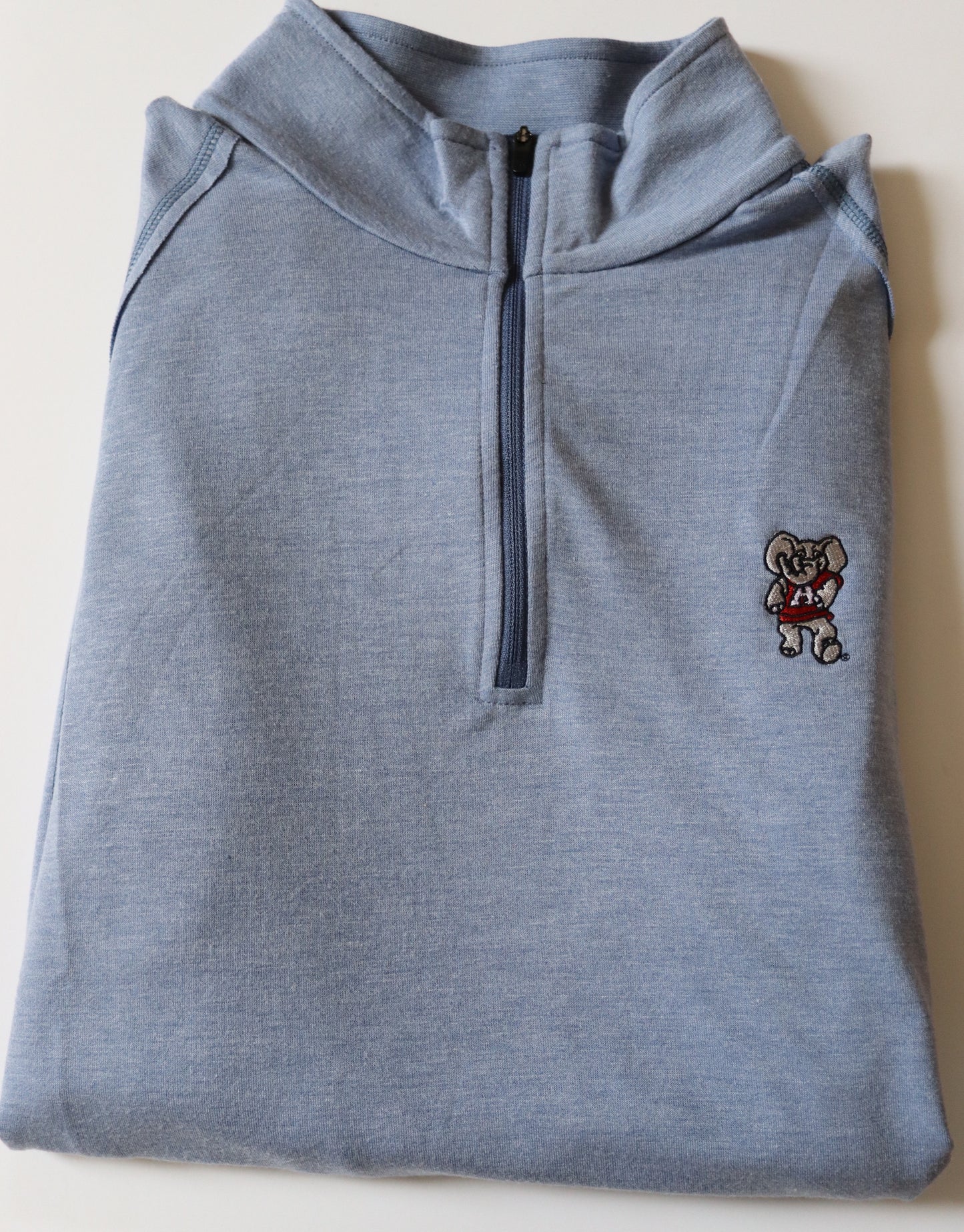 Toes on the Nose Sea Silk Barrel Long Sleeve Half Zip with Big AL Logo (3 Colors)