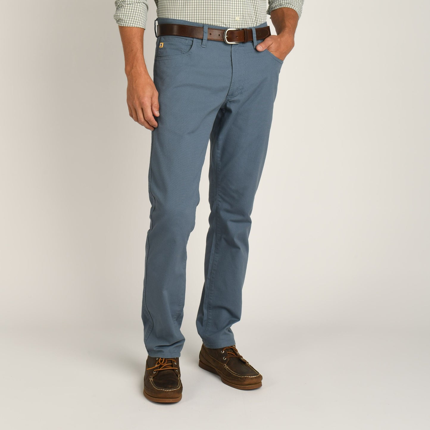 Duck Head Pinpoint Canvas 5-Pocket - Vintage Blue