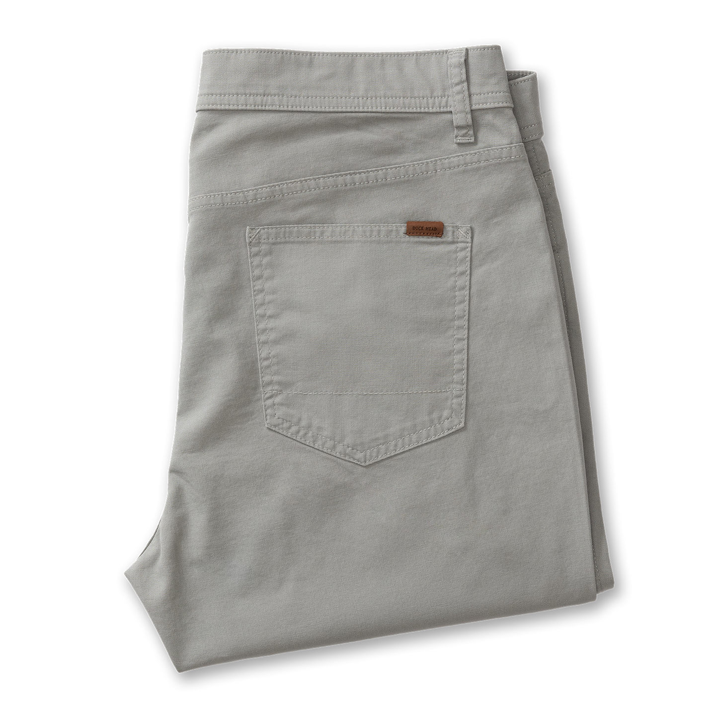 Duck Head Pinpoint Canvas 5-Pocket - Limestone Grey