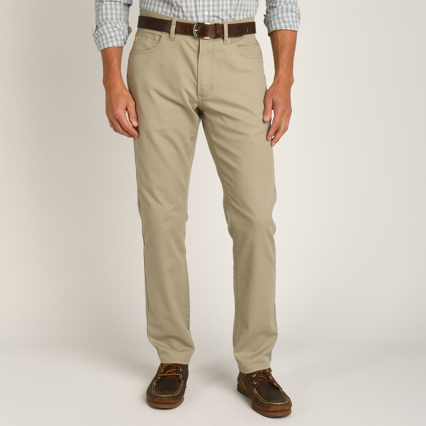 Duck Head Pinpoint Canvas 5-Pocket - Khaki