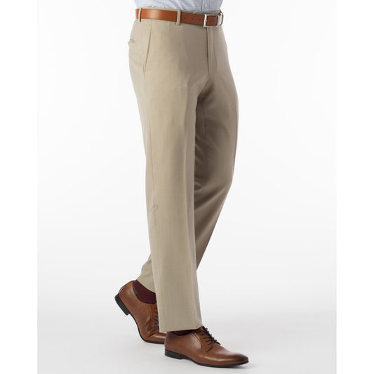 Ballin Flat Front Trouser - Oatmeal (2 Fits)