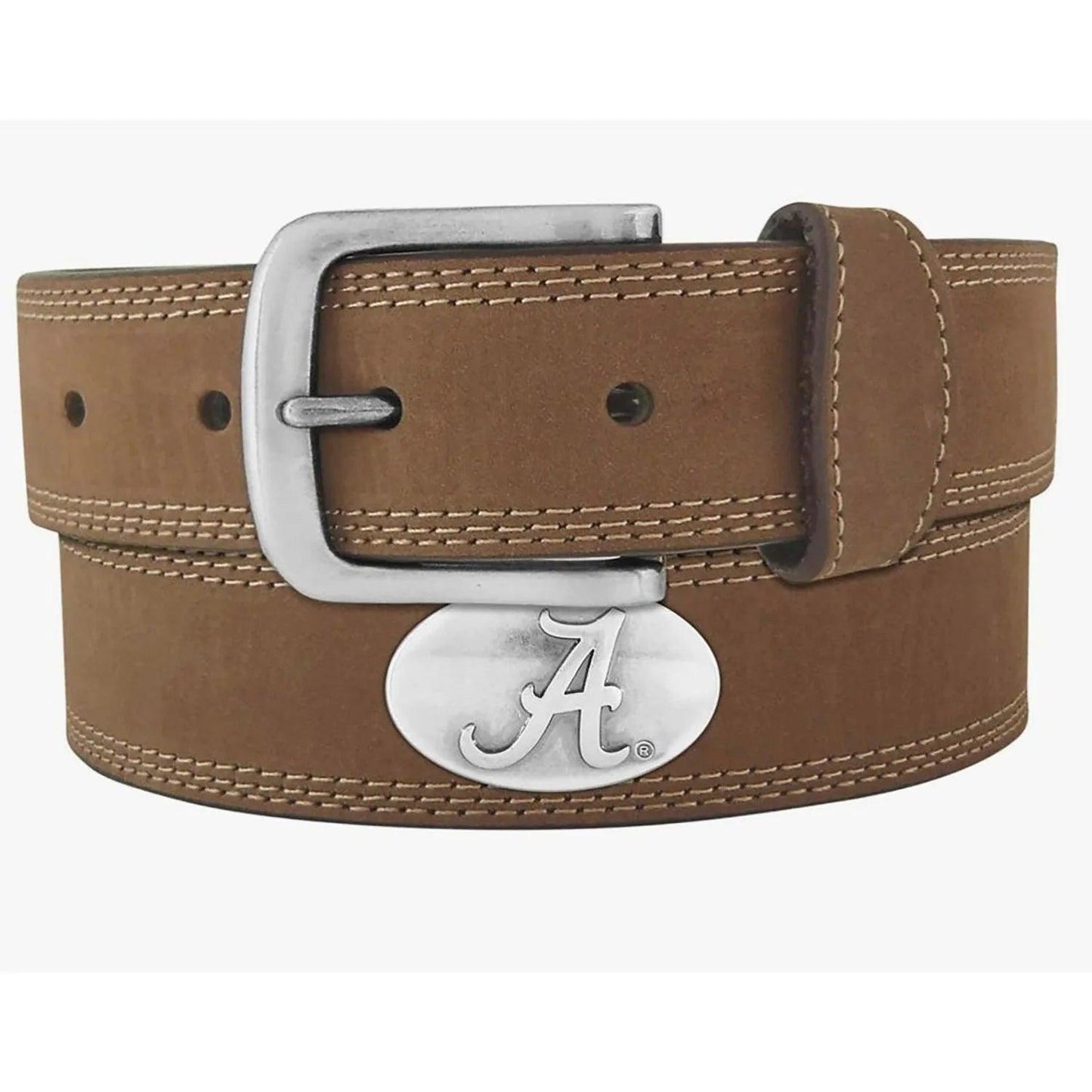 Zeppro Crazyhorse Tan Suede with Alabama Conch Belt