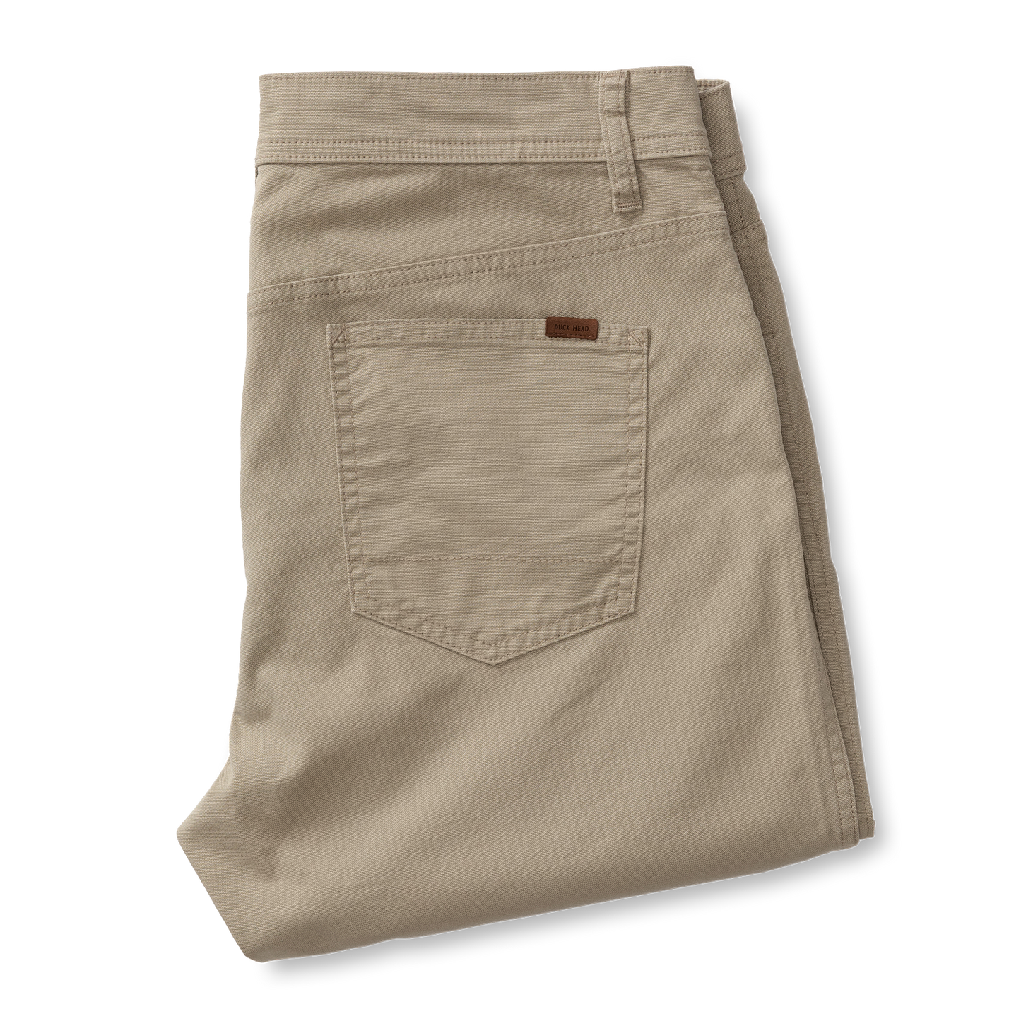 Duck Head Pinpoint Canvas 5-Pocket - Khaki