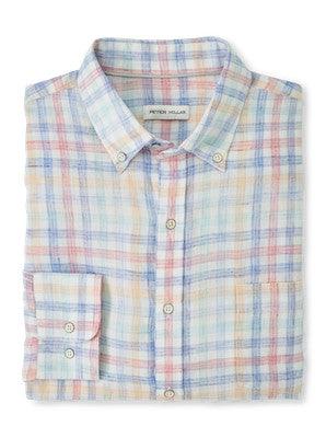 Peter Millar Hammock Linen Sport Shirt