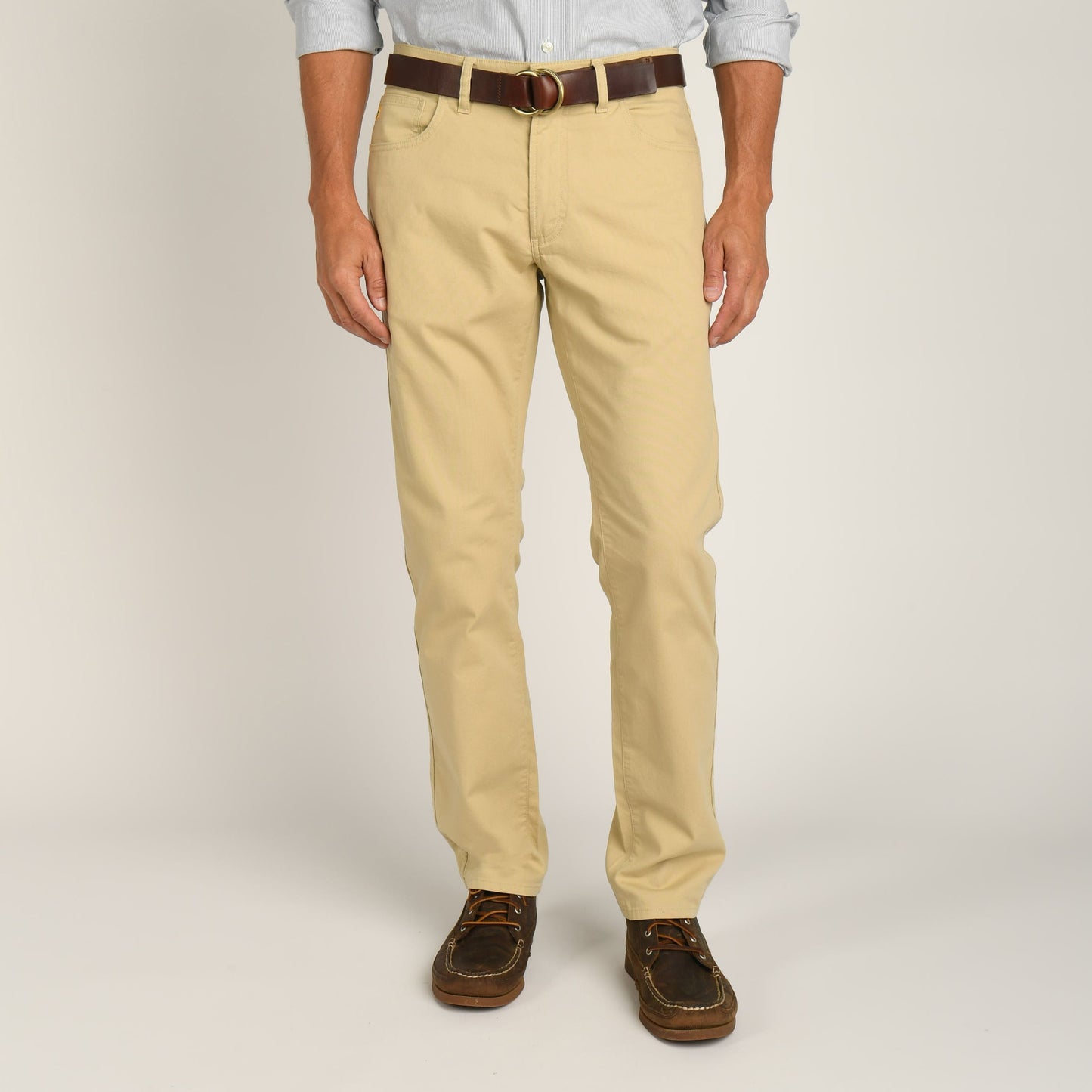 Duck Head Pinpoint Canvas 5-Pocket - Sand