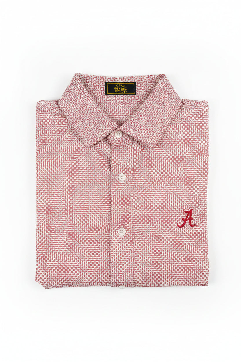 The Shirt Shop Joe Short Sleeve Button Down (Script A)