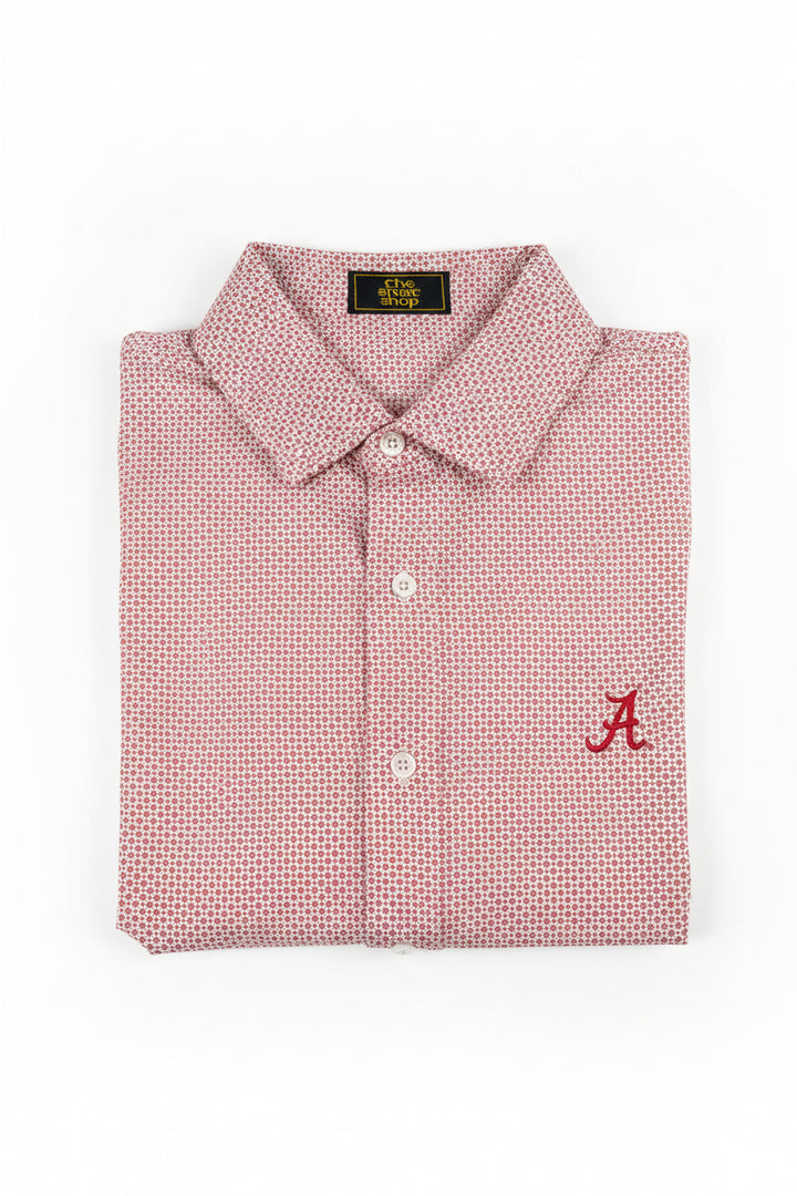 The Shirt Shop Joe Short Sleeve Button Down (Script A)
