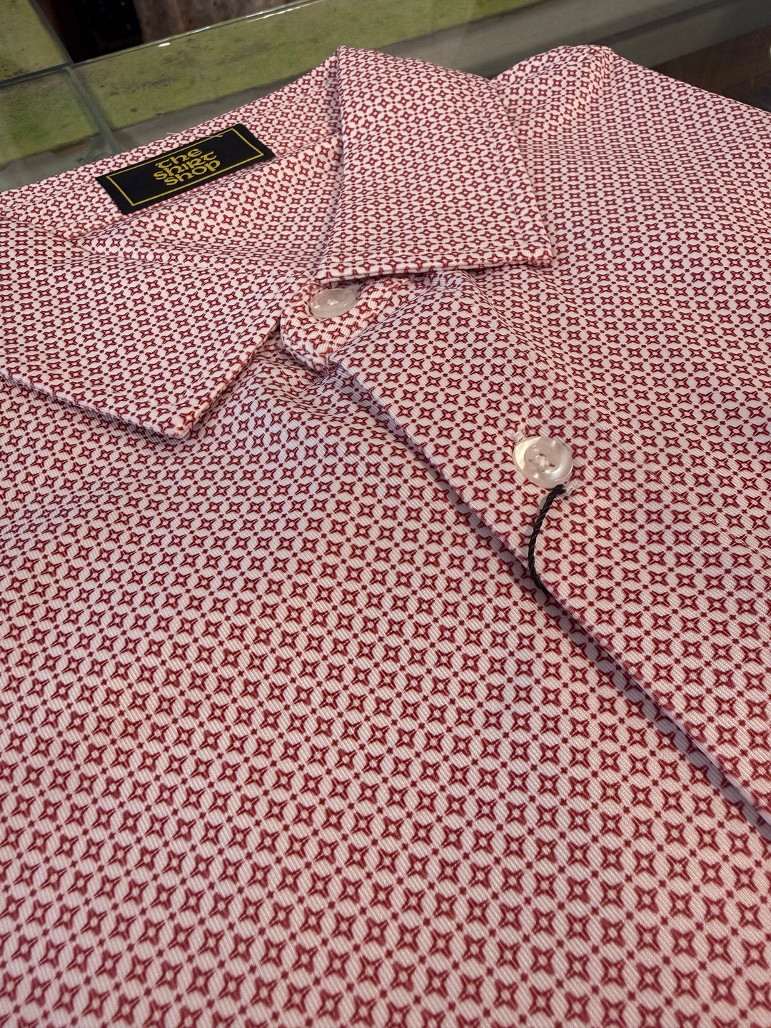 The Shirt Shop Joe Short Sleeve Button Down