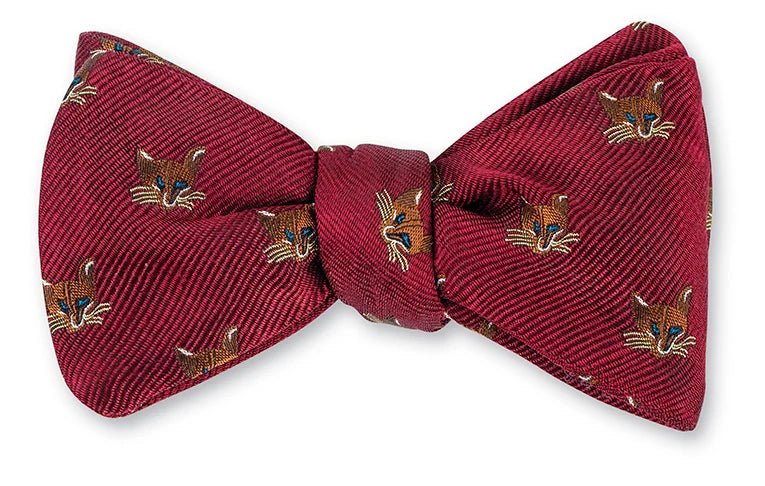 R. Hanauer Bow Tie - Red Fox Mask