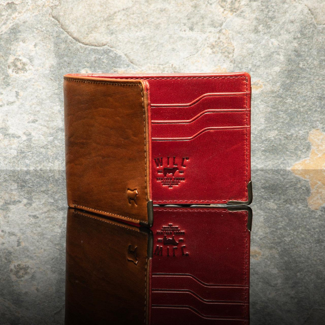 Will Leather Goods William Two-Tone Wallet