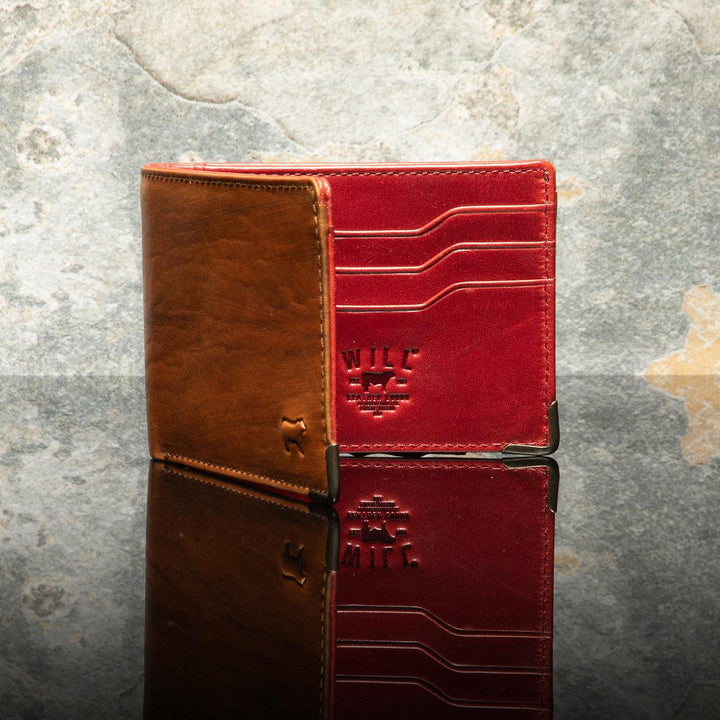 Will Leather Goods William Two-Tone Wallet