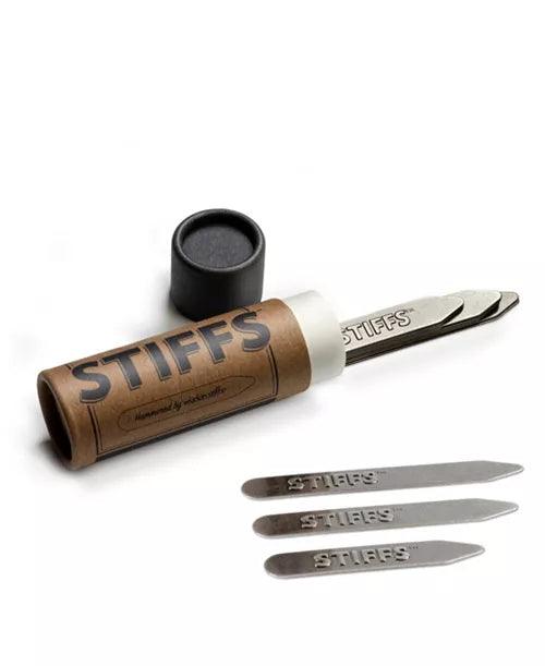 Wurkin Stiffs - Pack of 10 Brass Collar Stays (2"-2.75")