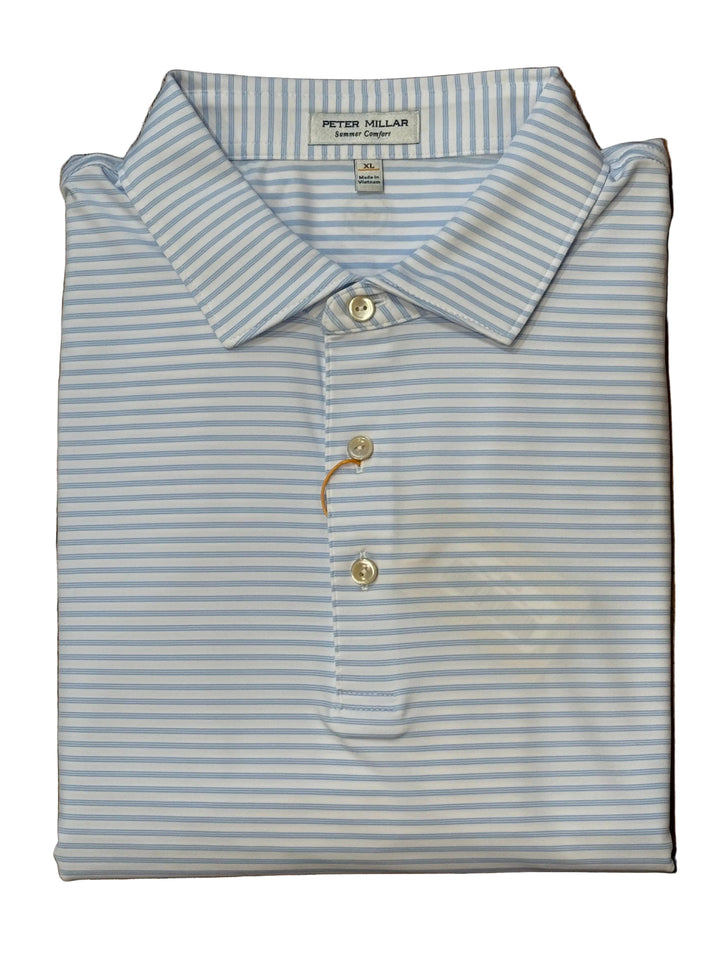 Peter Millar Tiebreaker Polo- White
