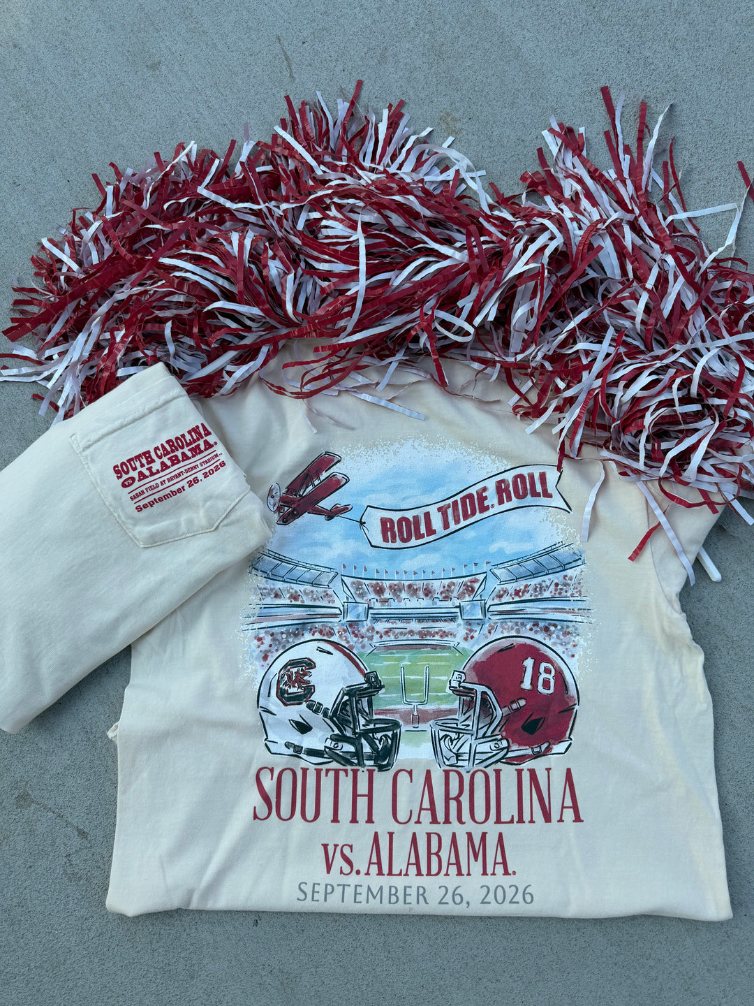 The Shirt Shop 2026 Alabama vs. South Carolina T-Shirt