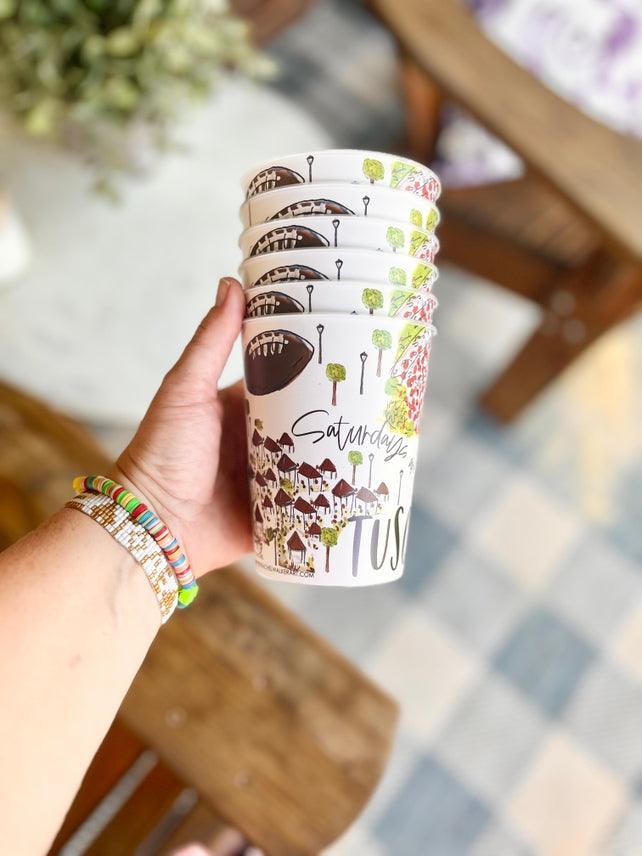 Tuscaloosa Tailgate Reusable Cups