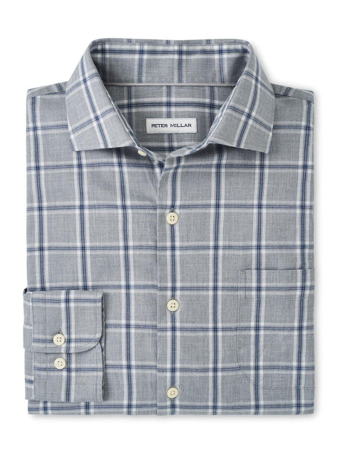 Peter Millar Vernon Flannelite Sport Shirt (2 Colors)