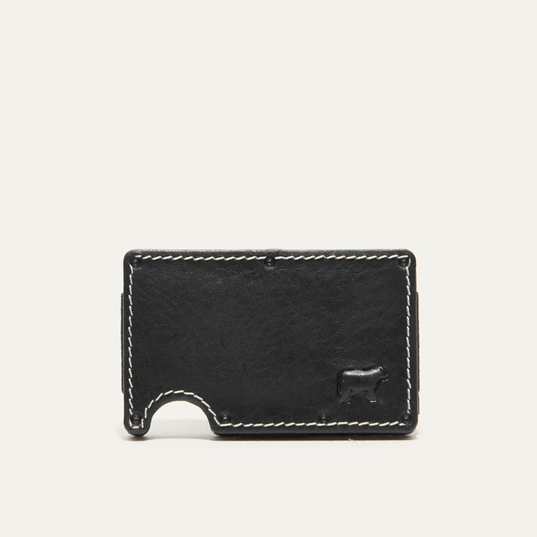 Will Leather Goods Mondrian Card Case - Black