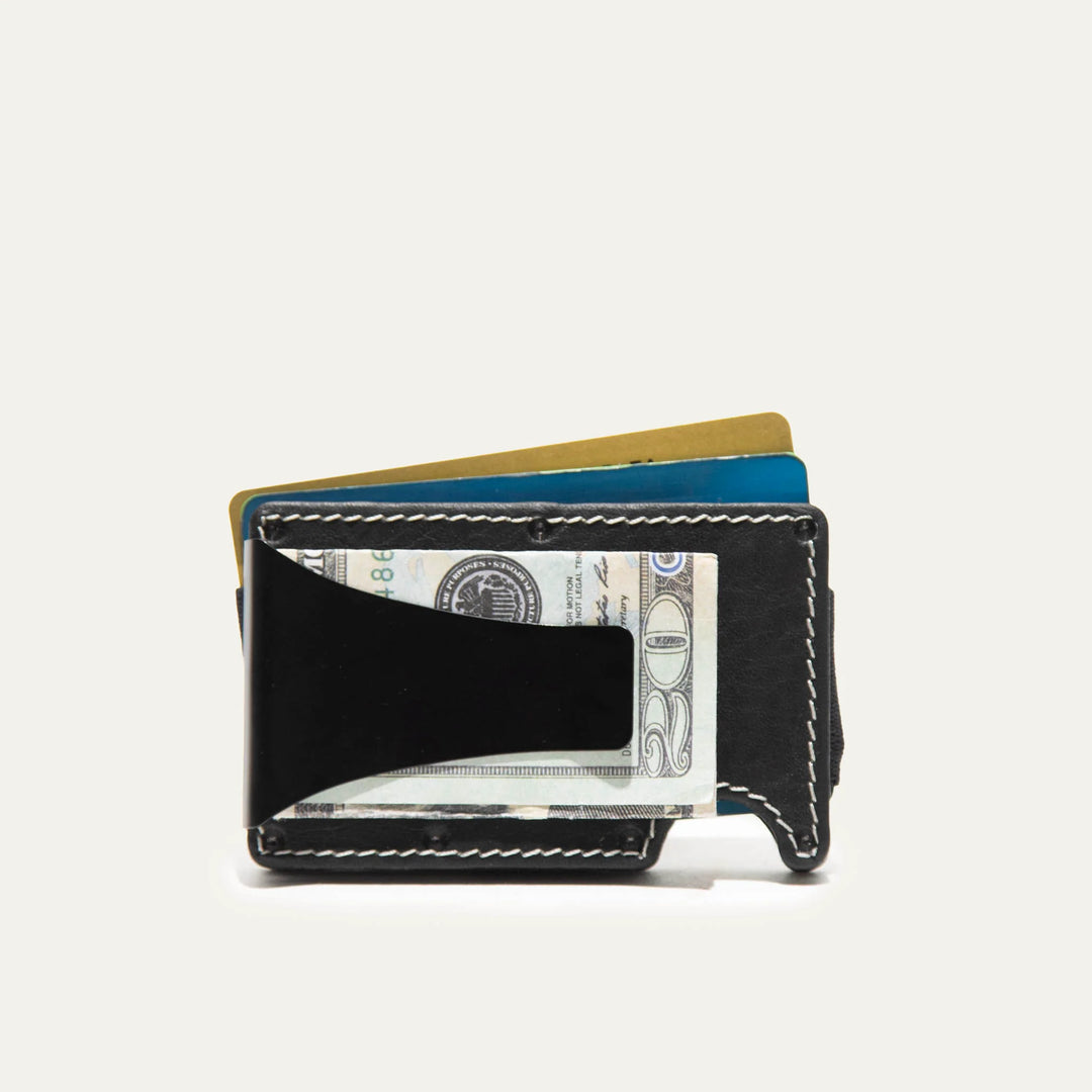 Will Leather Goods Mondrian Card Case - Black