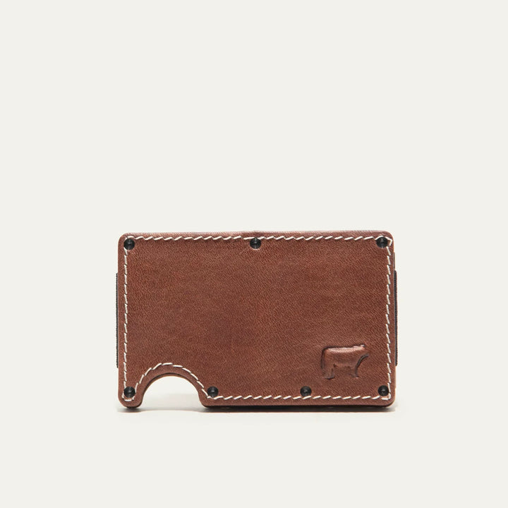 Will Leather Goods Mondrian Card Case - Cognac
