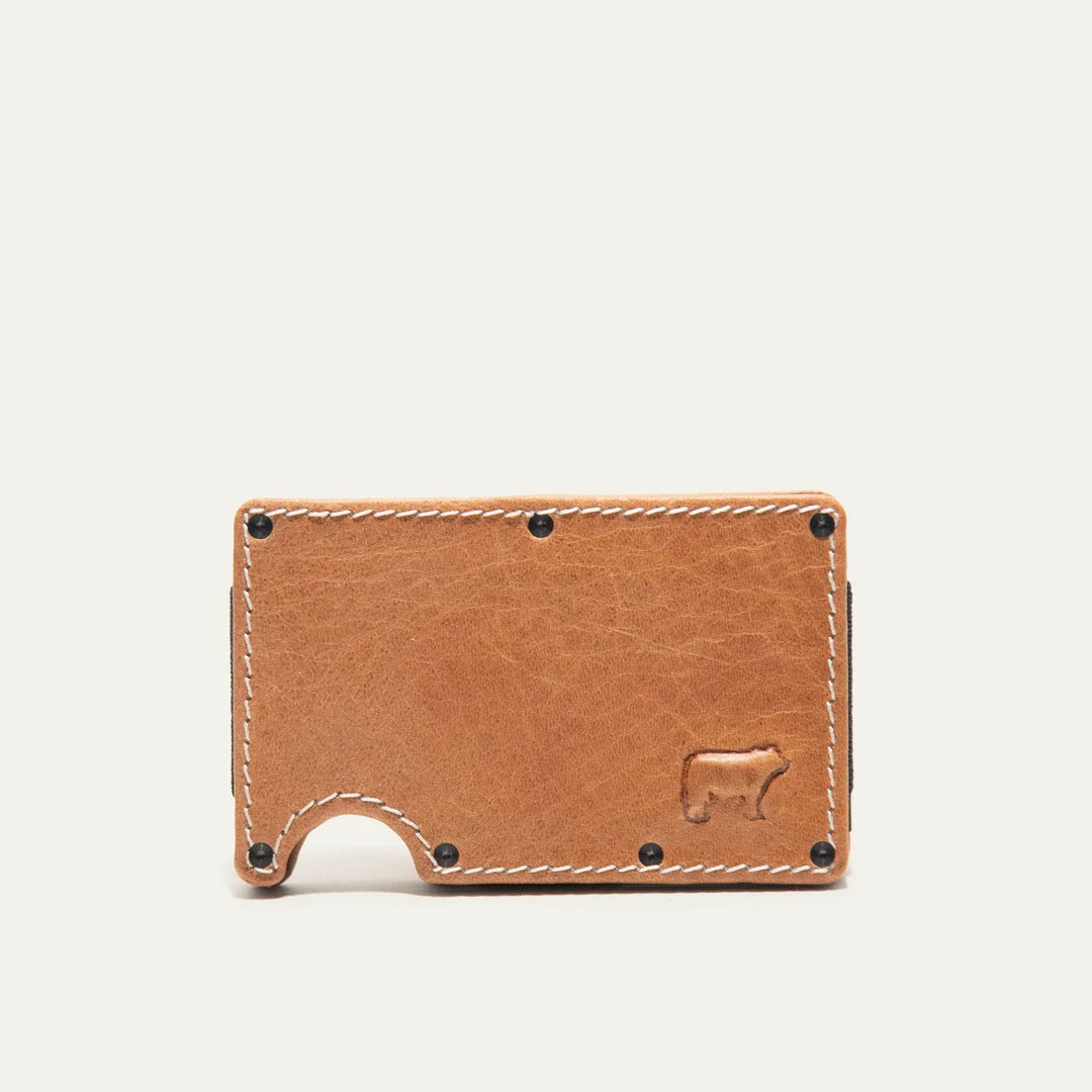 Will Leather Goods Mondrian Card Case - Tan