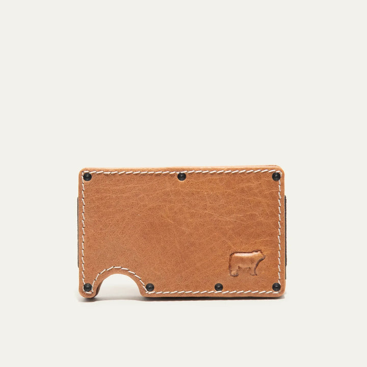 Will Leather Goods Mondrian Card Case - Tan