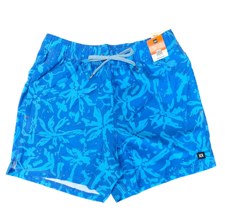 Saxx Oh Buoy 2N1 Volley 5" Swim Shorts- Splash Palms