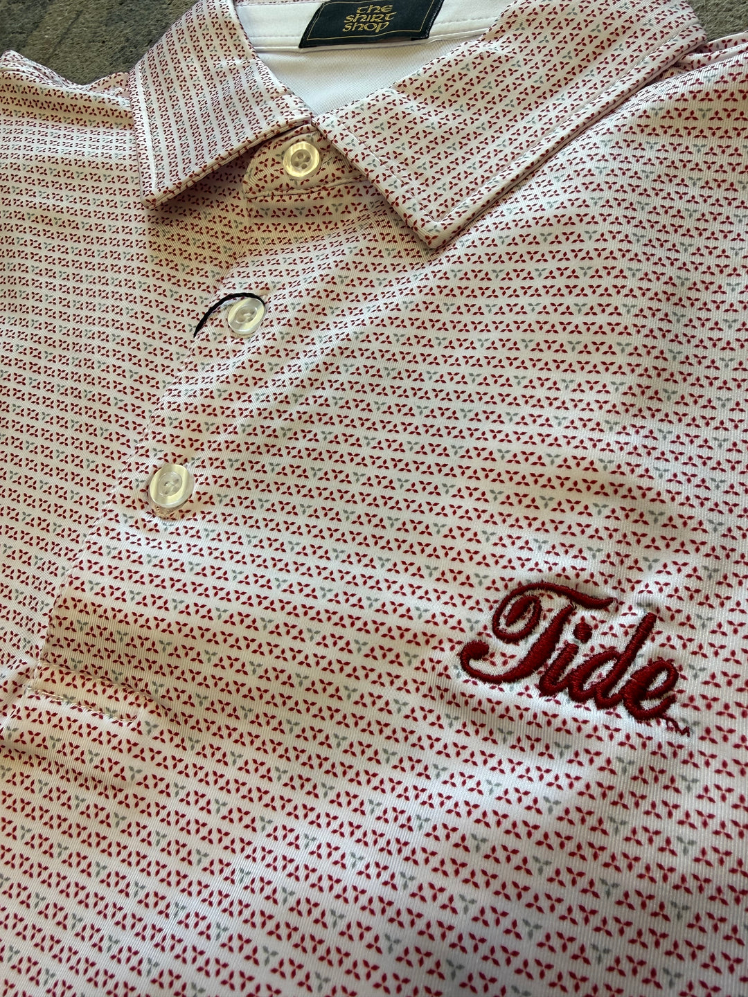 The Shirt Shop Jefferson Polo (Tide Script)