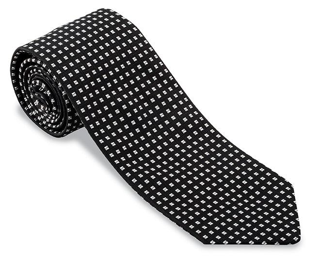 R. Hanauer Tie - Black Ardmore