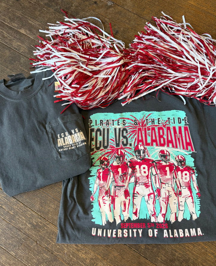 The Shirt Shop 2026 Alabama vs. East Carolina T-Shirt