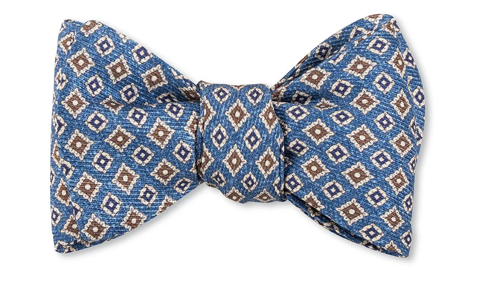 R. Hanauer Bow Tie - Blue Brendan Neats