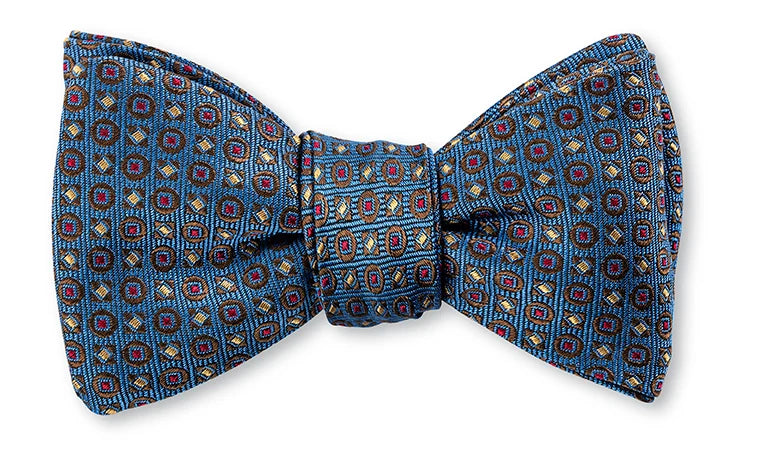 R. Hanauer Bow Tie - Blue Chelsea Neats