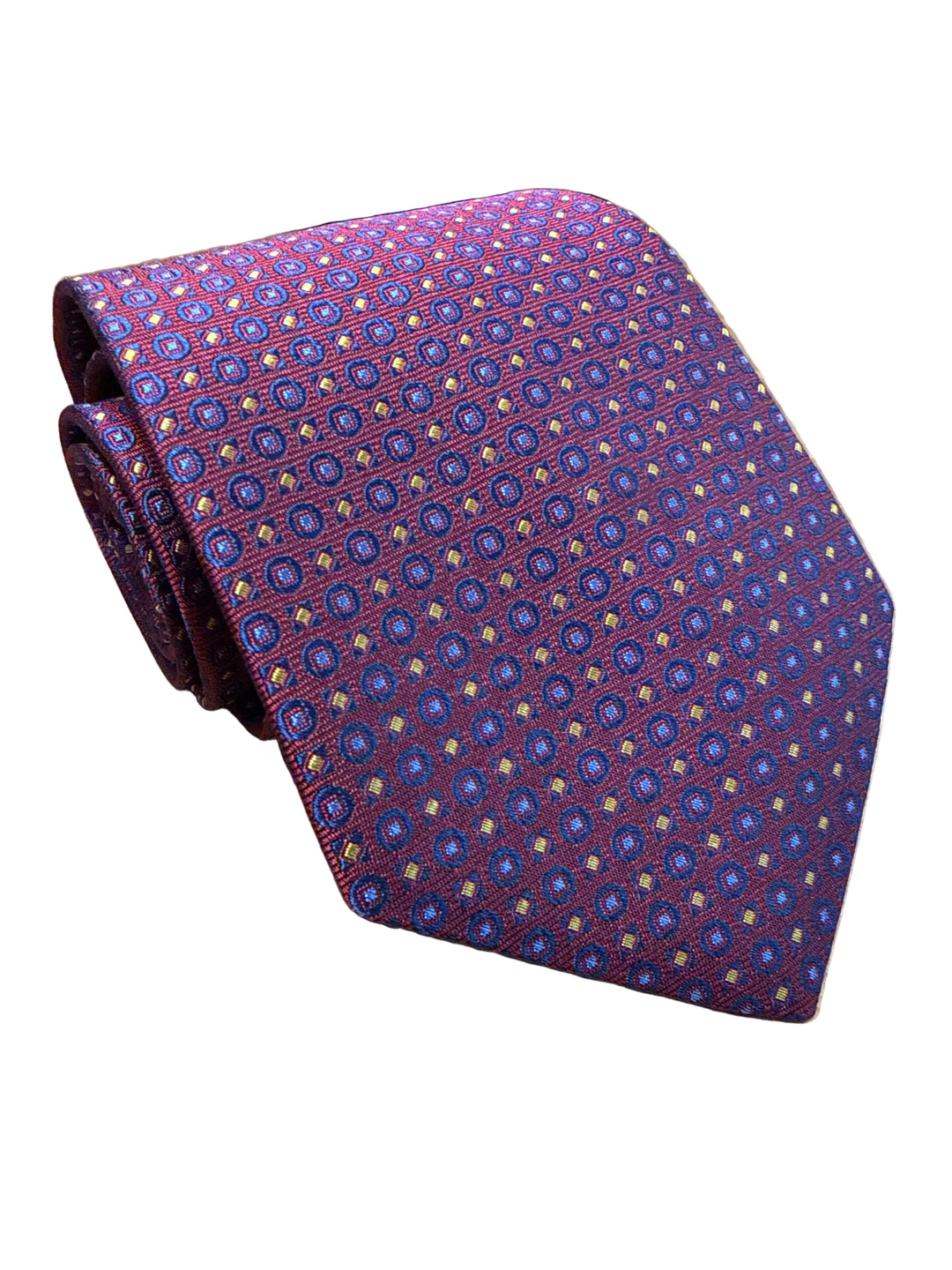 R. Hanauer Tie - Red Chelsea Neats