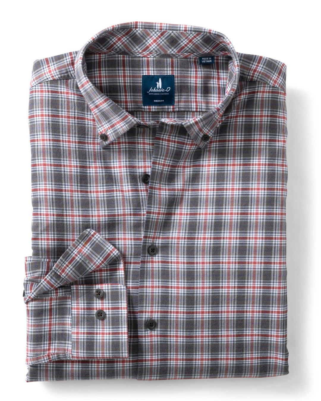 Johnnie-O Button Down - Lane Forest Pane