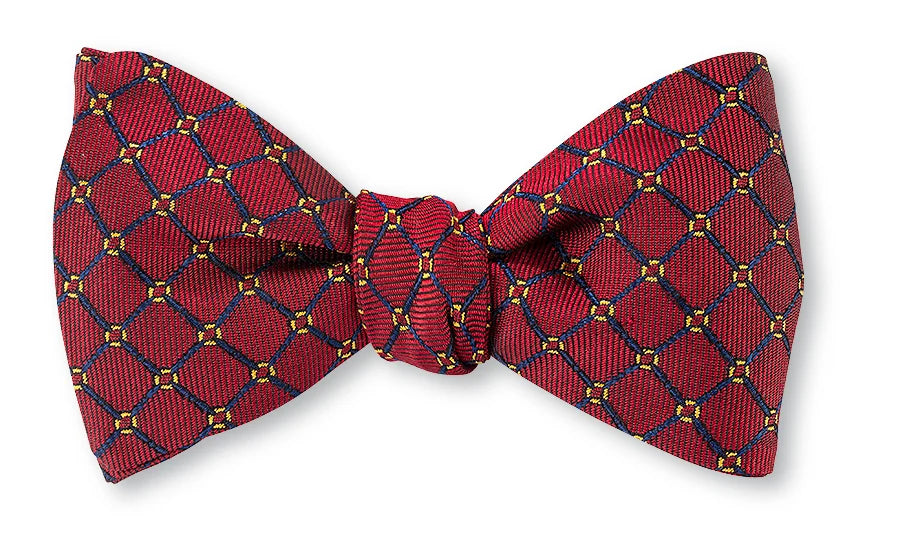 R. Hanauer Bow Tie - Cardinal Delta Links