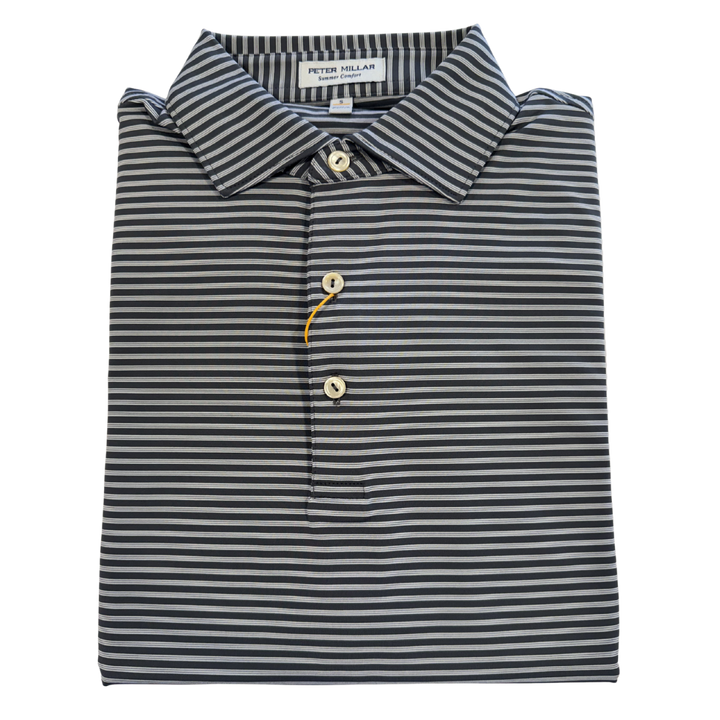 Peter Millar Tiebreaker Polo- Iron