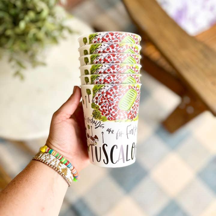 Tuscaloosa Tailgate Reusable Cups