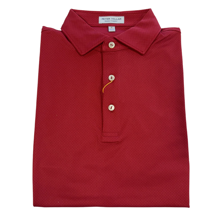 Peter Millar Hugo Polo- Crimson