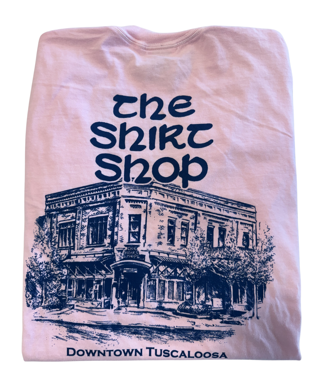The Shirt Shop Short Sleeve T-Shirt- Building Logo