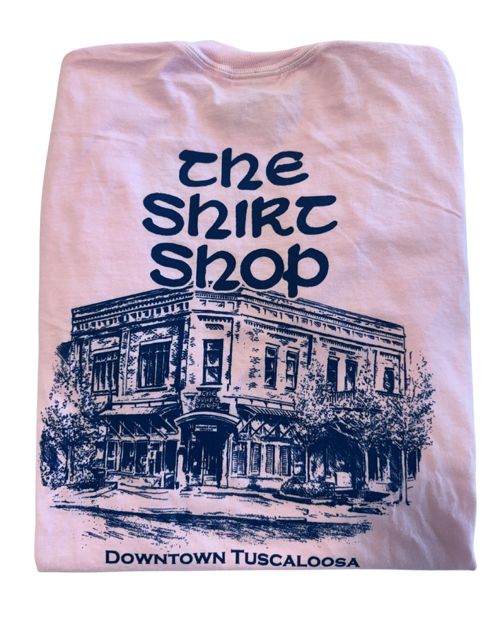 The Shirt Shop Short Sleeve T-Shirt- Building Logo
