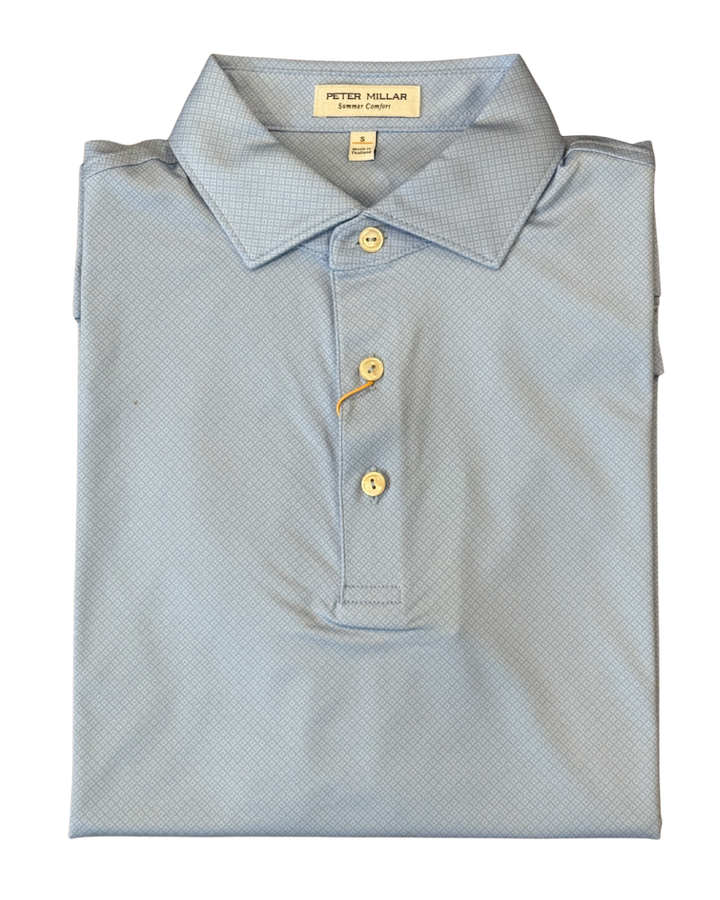 Peter Millar Hugo Polo- Cottage Blue
