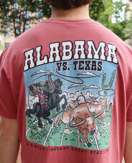 The Shirt Shop Alabama vs. Texas Game Day T-Shirt