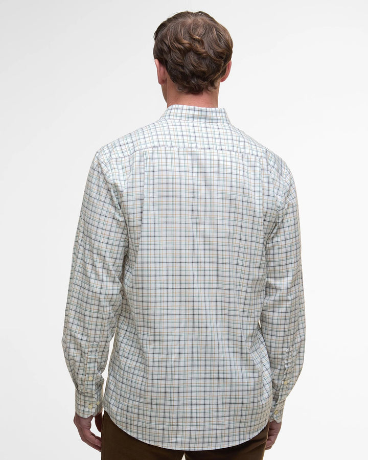 Barbour Ashton Regular Long Sleeve Shirt- Mallard Green