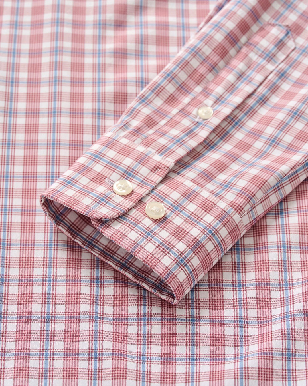 Johnnie-O Brantley Performance Button Up- Malibu Red